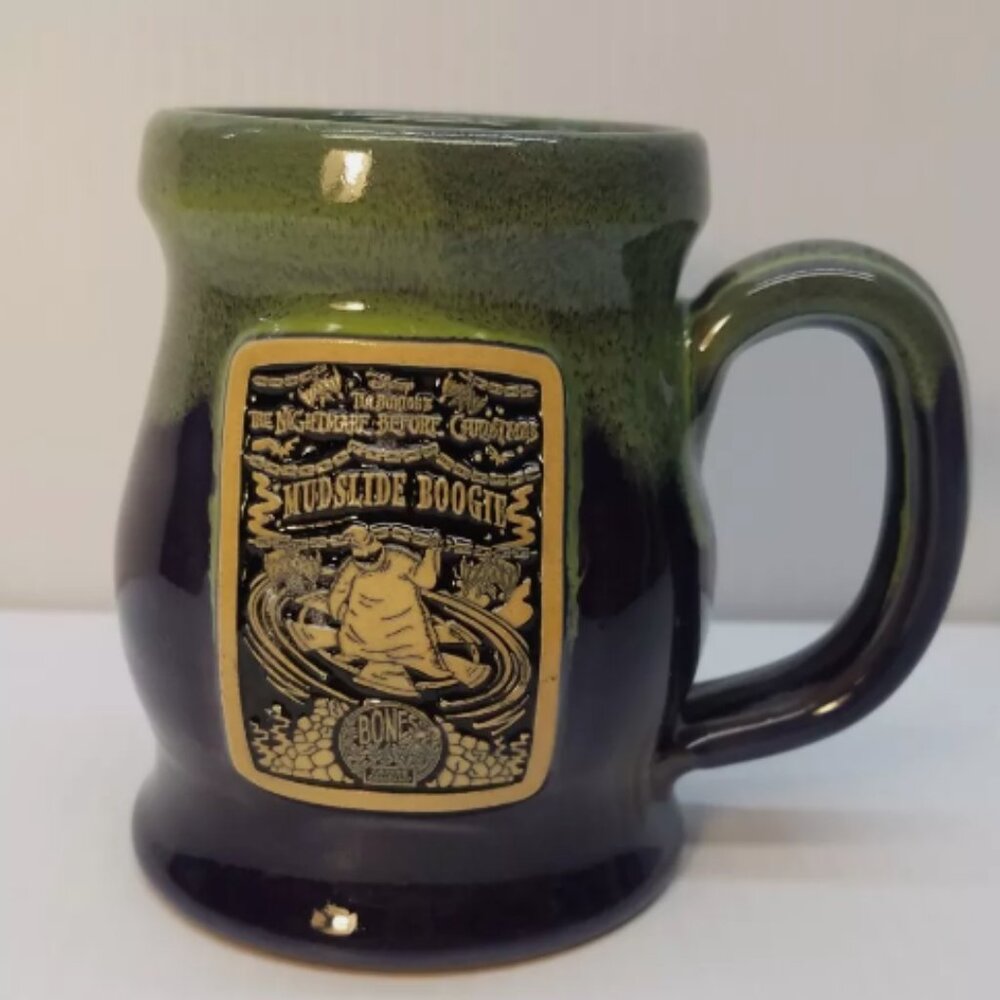 NEW Nightmare Before Christmas Mudslide Boogie Handthrown Mug